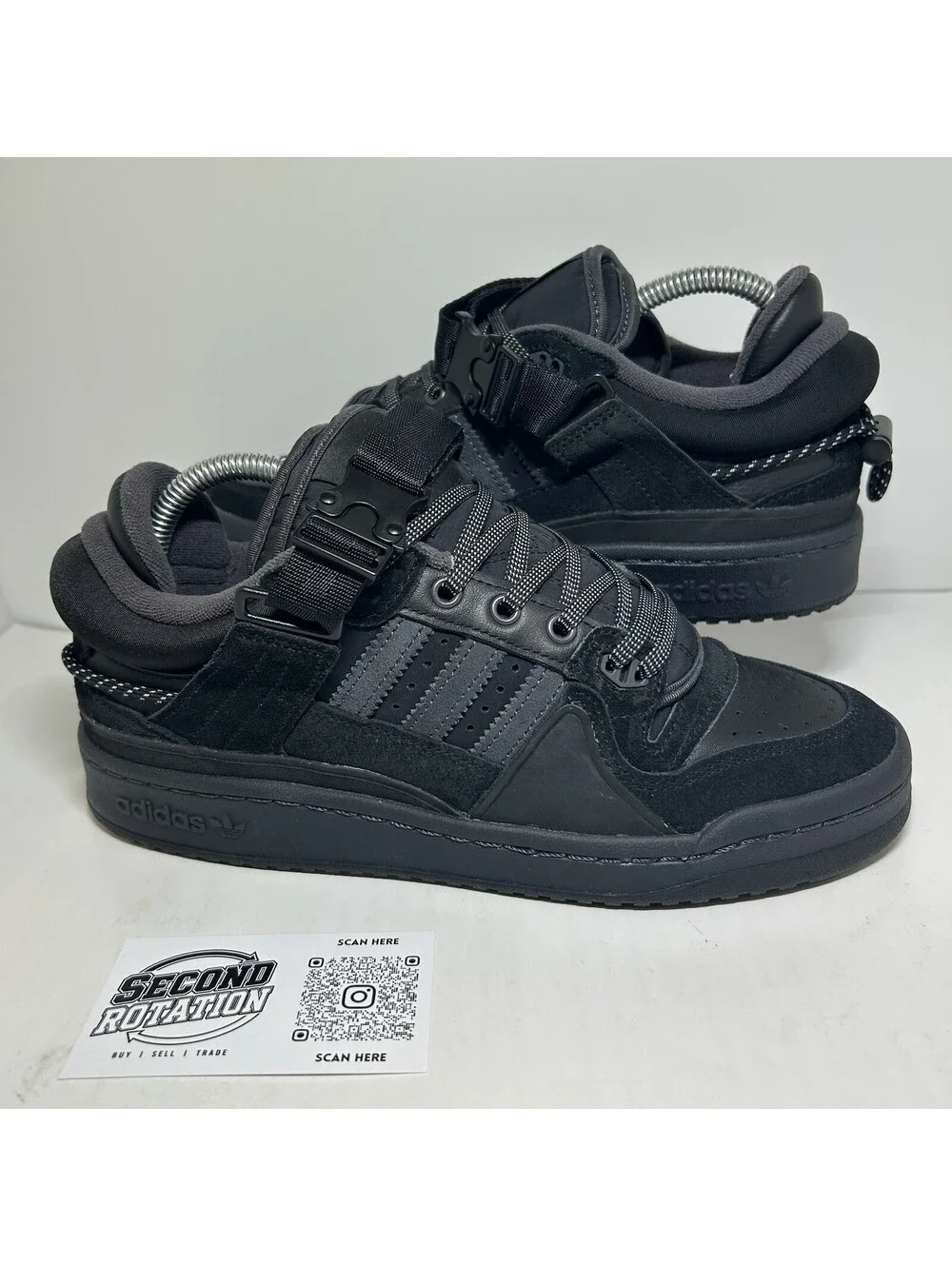 Adidas Forum Low Bad Bunny Back to School Black 2021 - Size 7 OG ALL - (GW5021)